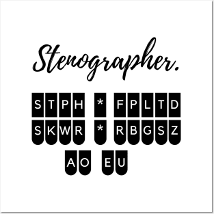 Stenographer Posters and Art